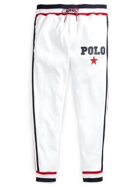 Polo Ralph Lauren Cotton Interlock Pants Sweatpants Men’s XL Red White Blue